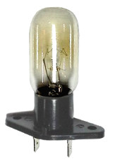 Лампа T170 25W 250V для СВЧ печей с цоколем-колодкой