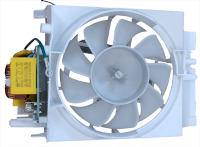 Вентилятор микроволновки LG в корпусе с крыльчаткой и платой