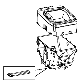 Расположение ТЕНа в стиральной машине вертикальной загрузки