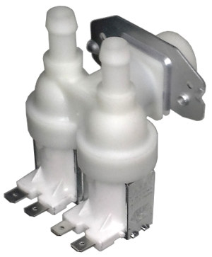 Заливной клапан для стиральной машины Whirlpool 480111101161 2Wx90