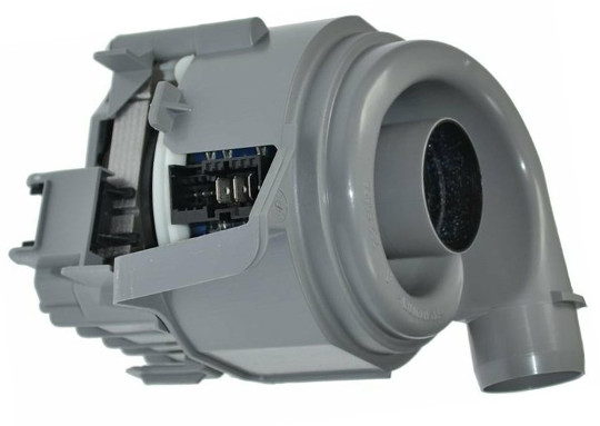 Циркуляционный насос 755078 для посудомоечной машины Bosch Siemens с ТЭНом