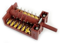 Переключатель для электроплит 7LA-GOTTAK 870627 на 7 пар контактов (7-рядный)