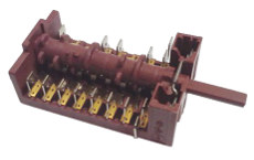 Переключатель для плит и духовок 7LA GOTTAK 880805K 09-16/1559 на 8 пар контактов, вал 23 мм